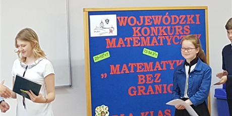 Wojewódzki Konkurs Matematyczny "Matematyka bez Granic"